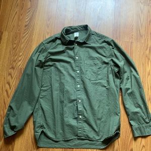Green button up from H&M